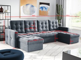 Minkšta sofa SOFIA